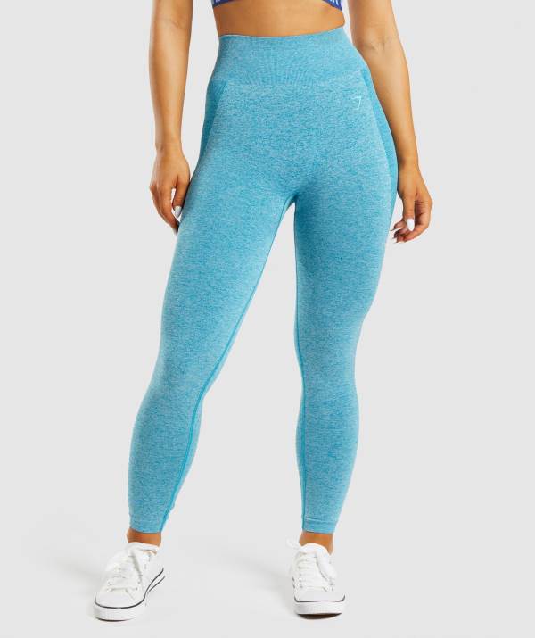 Damske Legíny Gymshark Flex High Waisted Modre | SW8719560